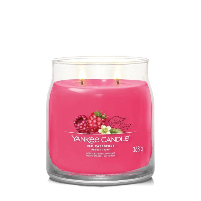 Yankee Candle Red Raspberry Signature Medium Jar